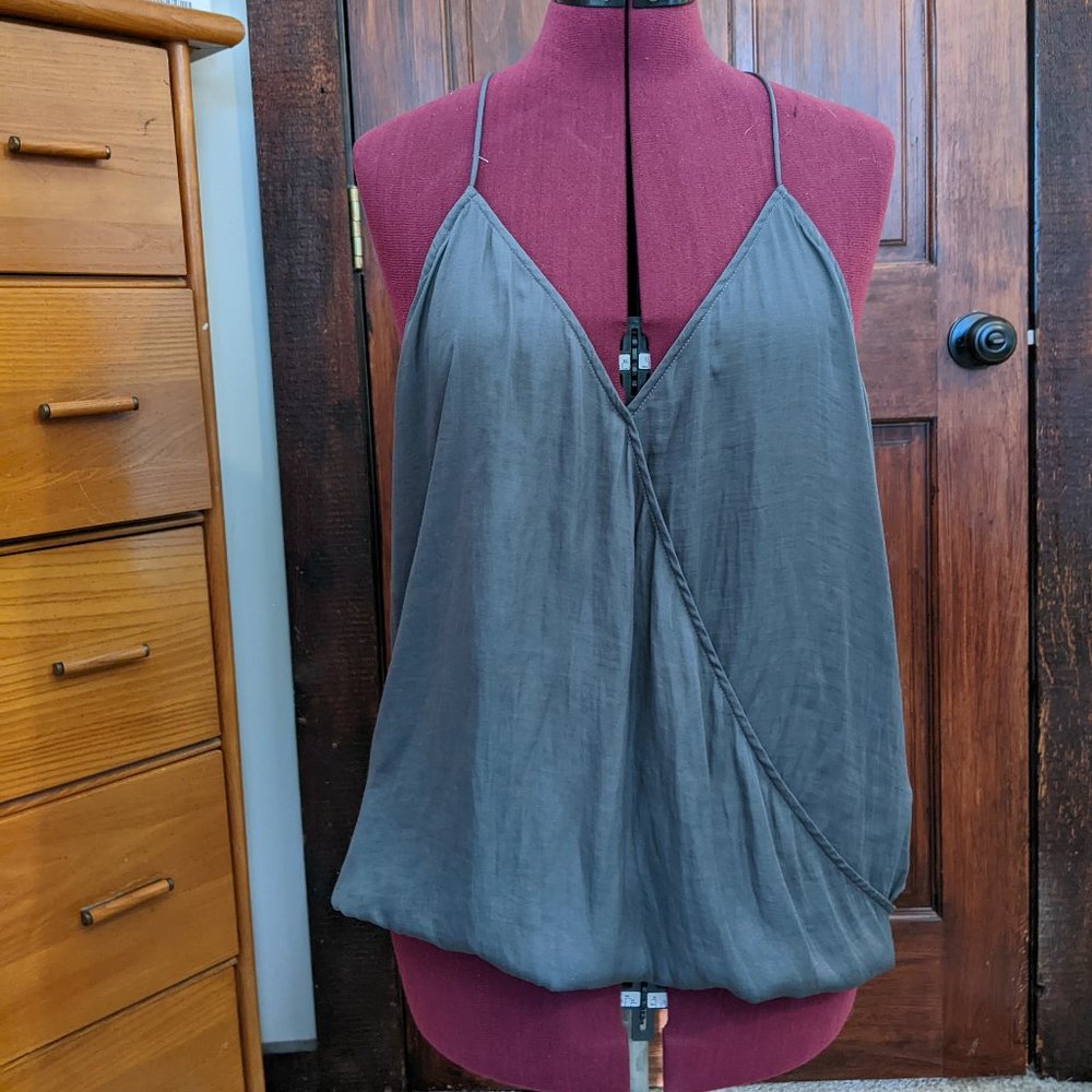 Silky Spaghetti Strap Top sz XL